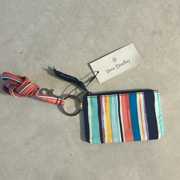 Vera Bradley Zip ID & Lanyard - Picture 2 of 3